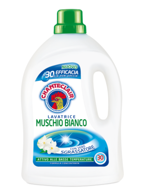 Chante Clair Flüssigwaschmittel mit weißem Moschus 1260ml Chante Clair Flüssigwaschmittel mit weißem Moschus 1260ml
