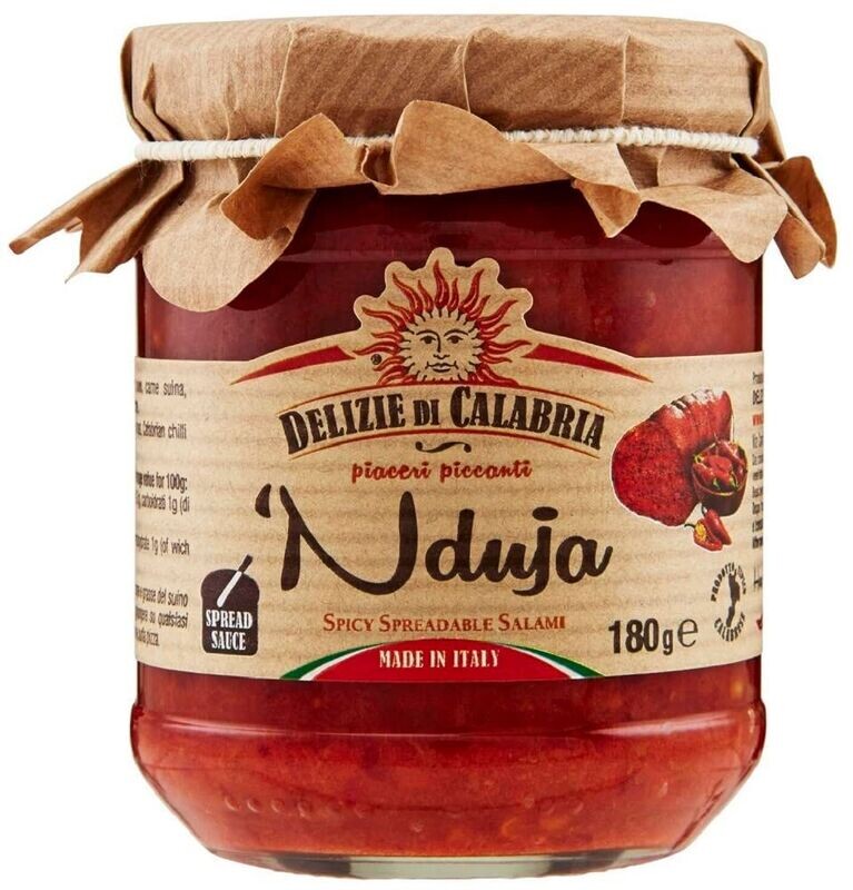 Delizie di Calabria Nduja di Splinga - 135 g Delizie di Calabria Nduja di Splinga - 135 g