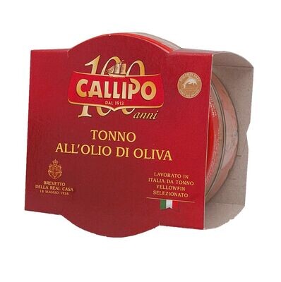 Callipo Thunfischfilet in Olivenöl 160gr. Callipo Thunfischfilet in Olivenöl 160gr.