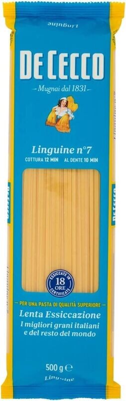 De Cecco Linguine Nr. 7 500gr. De Cecco Linguine Nr. 7 500gr.