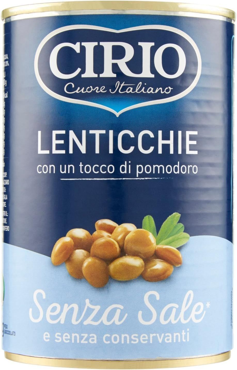 Cirio Lenticchie" Linsen vorgekocht 410gr.