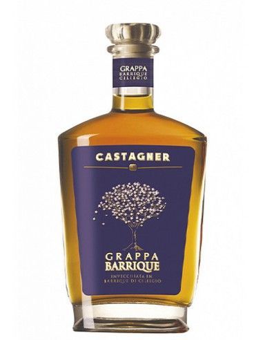 Castagner Grappa BARRIQUE Di Ciliegio  0,35cl