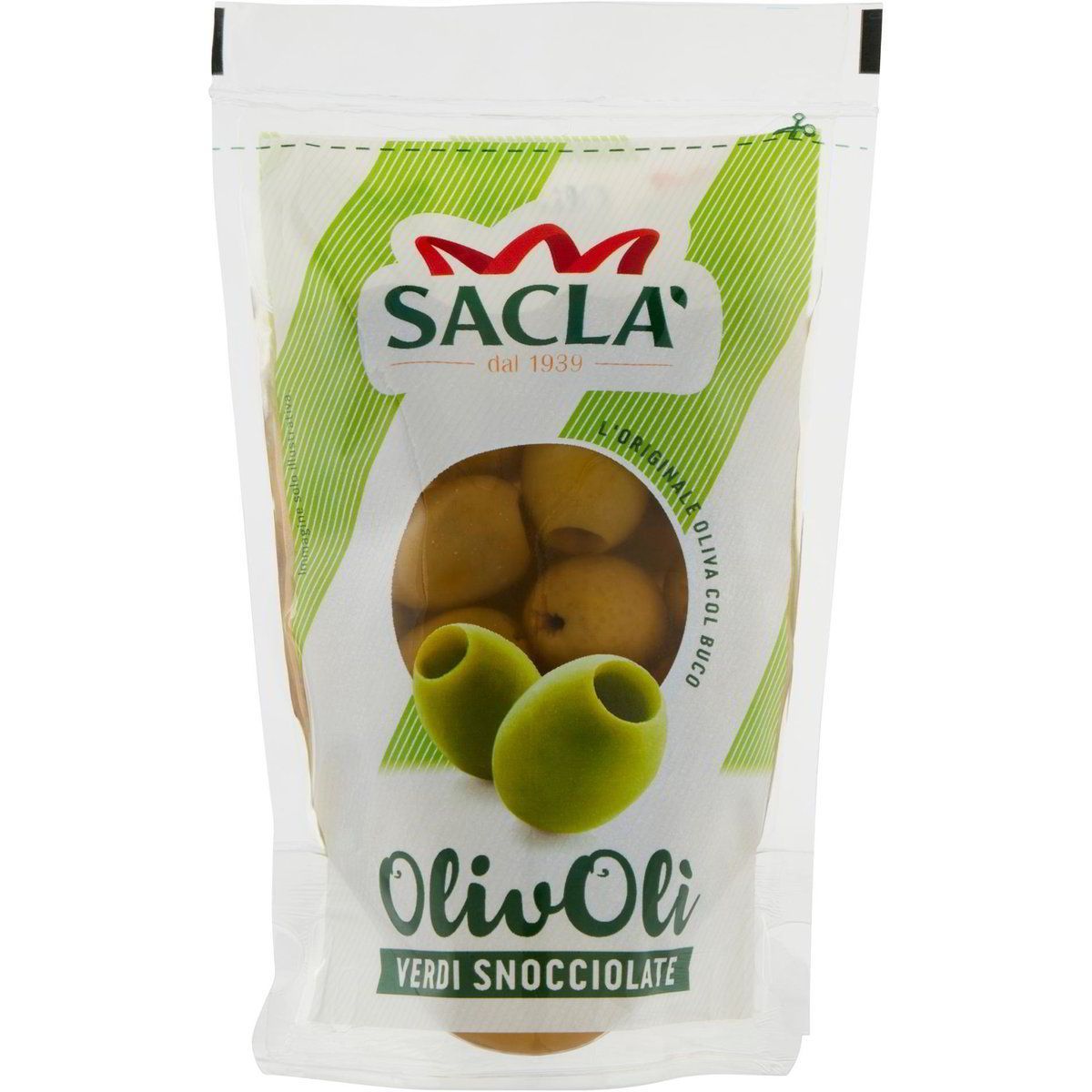 SACLA  OLIVEN Grün ohne Stein 185 gr