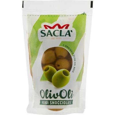 SACLA OLIVEN Grün ohne Stein 185 gr SACLA OLIVEN Grün ohne Stein 185 gr