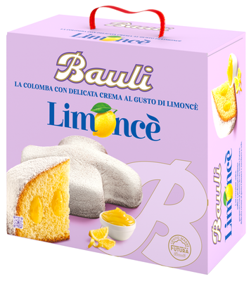 Bauli La Colomba con Crema Limonce 750gr. Bauli La Colomba con Crema Limonce 750gr.