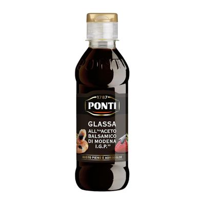 Ponti GLASSA Aceto di Balsamico I.G.P 250gr. Ponti GLASSA Aceto di Balsamico I.G.P 250gr.