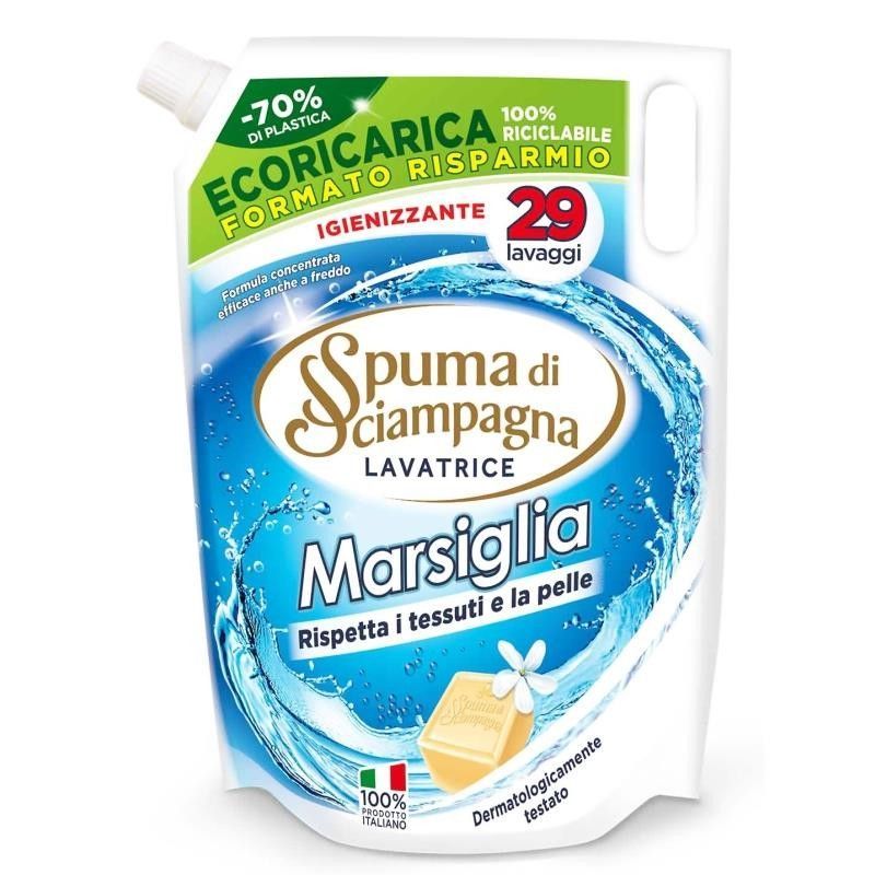 Spuma di Sciampagna Lavatrice Waschmittel Marsiglia 1305L Nachfüller