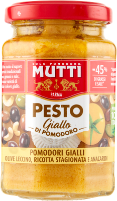 Mutti Pesto Giallo 180gr. Mutti Pesto Giallo 180gr.