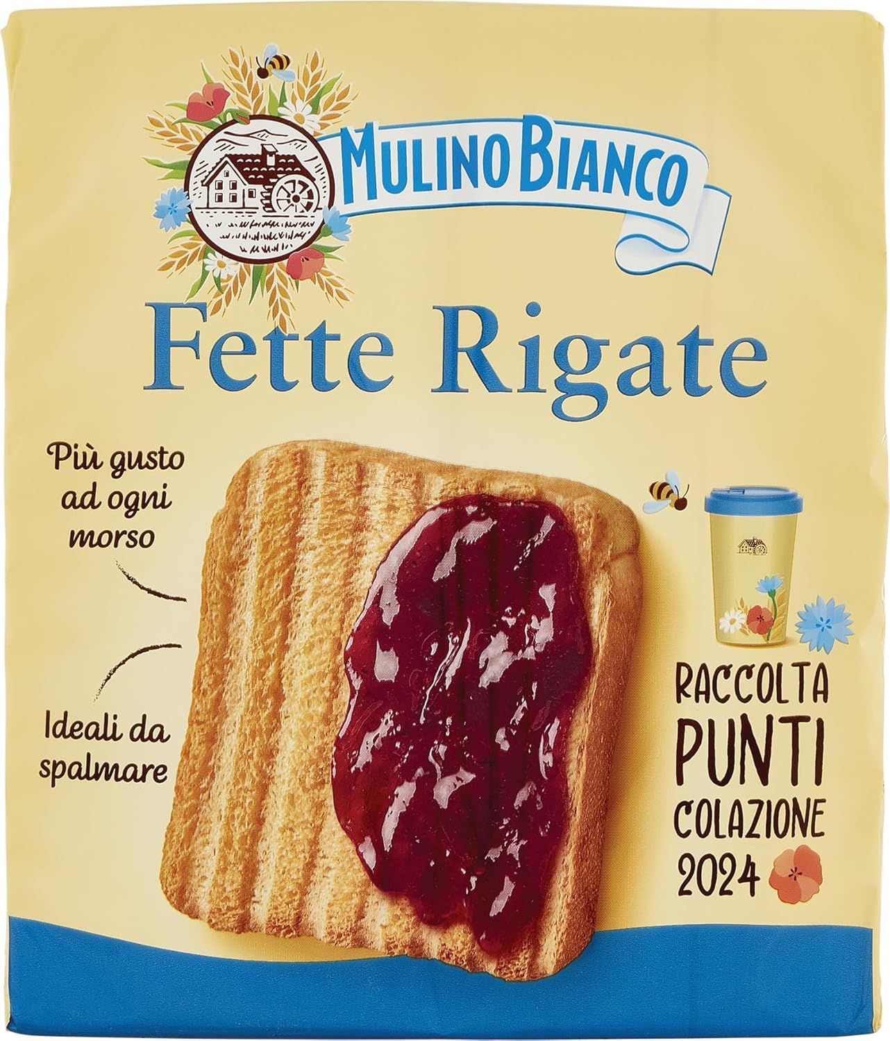 Mulino Bianco Fette Rigate 315gr.