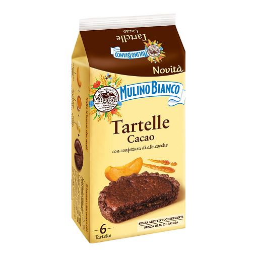 Mulino Bianco Tartelle Cacao mit Aprikose 288gr.