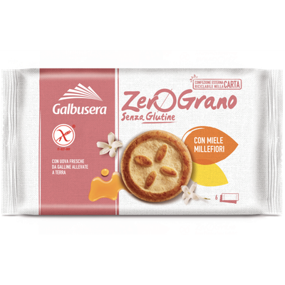 Galbusera Zero Grano Mürbteigkekse Gluten Frei 220gr. Galbusera Zero Grano Mürbteigkekse Gluten Frei 220gr.