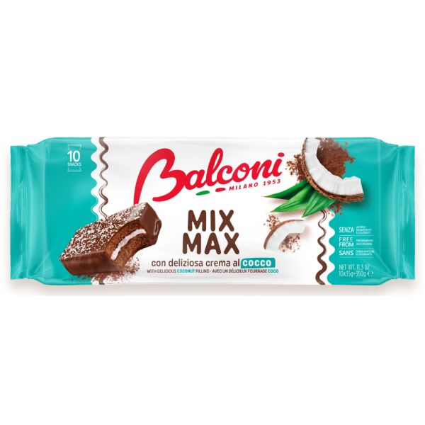 Balconi Mix Max Crema di Cocco 350gr. Balconi Mix Max Crema di Cocco 350gr.