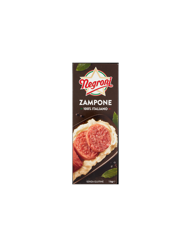 Negroni Zampone 100% Italien 1KG