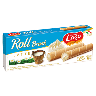 Lago Roll Latte Milk 80gr.