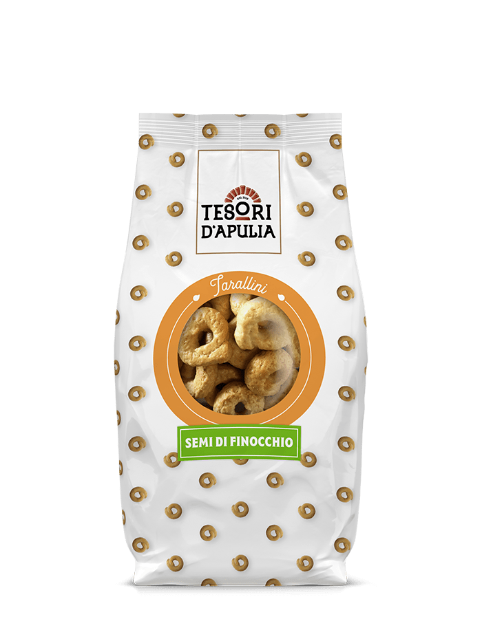 Tesori Taralli Fenchel 400gr.
