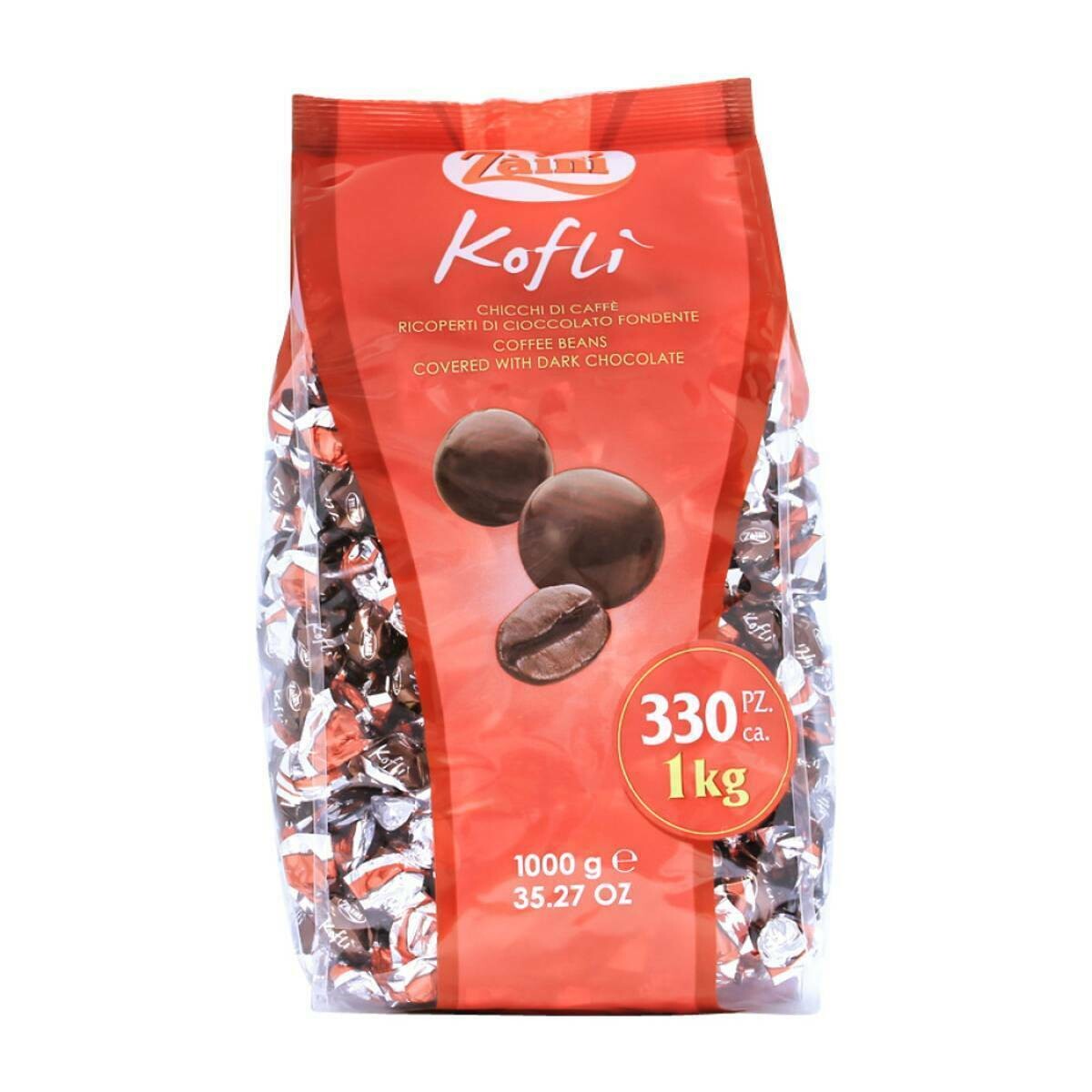 Zaini Kofli Kaffeebohnen mit dunklerSchokolade 1kg Zaini Kofli Kaffeebohnen mit dunklerSchokolade 1kg