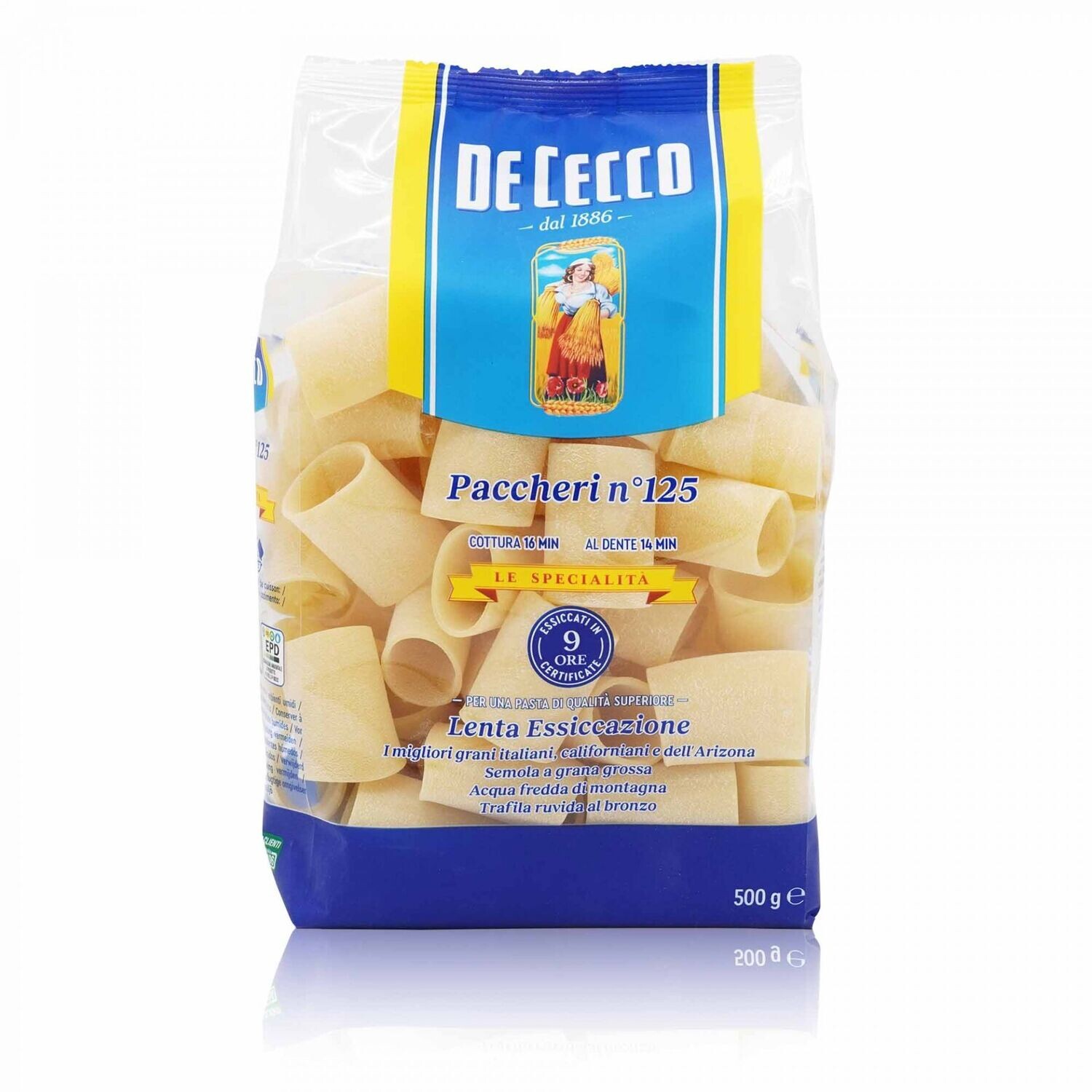 De Cecco Paccheri Nr. 125 500gr