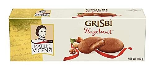 Matilde Vicenzi Grisbi mit Haselnuss   150gr.