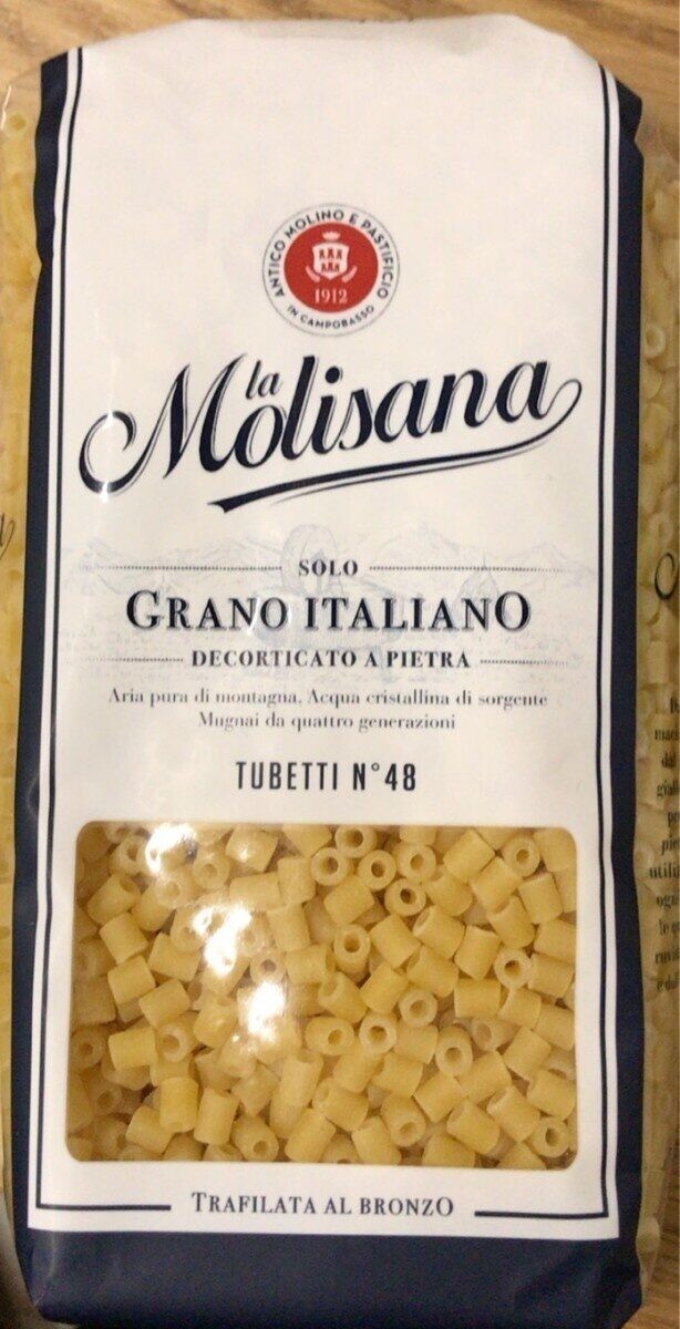 La Molisana Tubetti Nr. 48 500gr. La Molisana Tubetti Nr. 48 500gr.