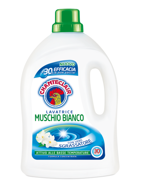 Chante Clair Flüssigwaschmittel mit weißem Moschus 1260ml Chante Clair Flüssigwaschmittel mit weißem Moschus 1260ml
