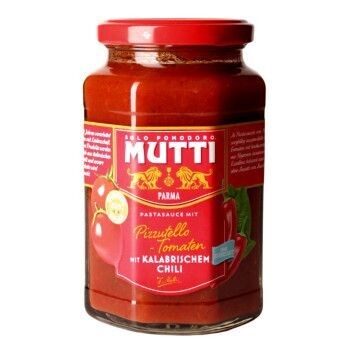 Mutti Sugo e con Peperoncino Calabrese 280gr. Mutti Sugo e con Peperoncino Calabrese 280gr.