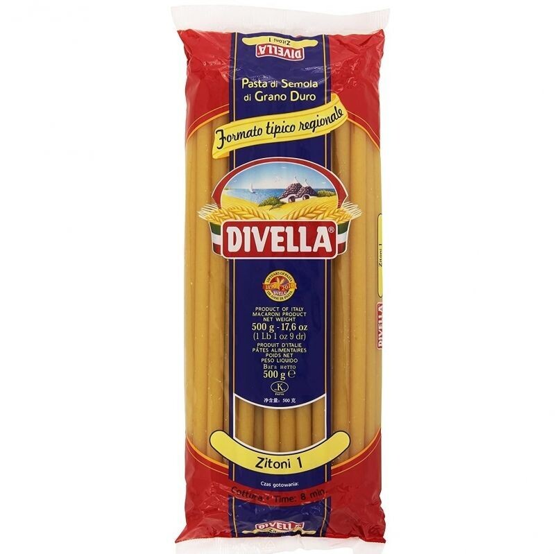 Divella Zitoni Nr. 1 500gr. Divella Zitoni Nr. 1 500gr.