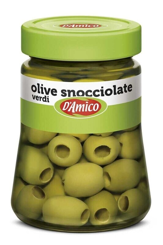 DÀmico Olive Verdi snocciolate 290gr. DÀmico Olive Verdi snocciolate 290gr.