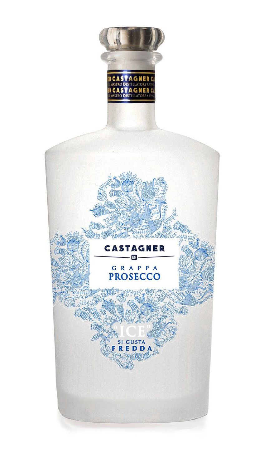 Castagner Grappa Prosecco "ICE" 0,5L