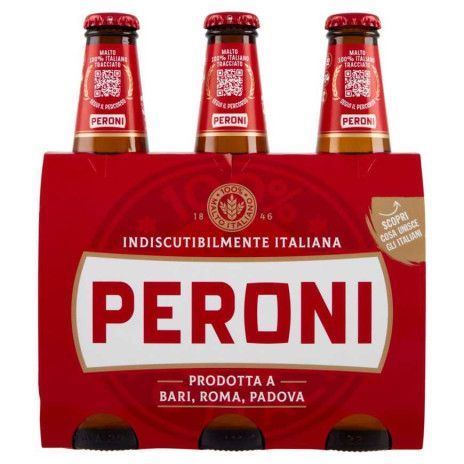 Peroni Bier Bari, Roma, Padova 3x33cl