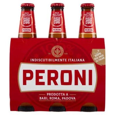 Peroni Bier Bari, Roma, Padova 3x33cl