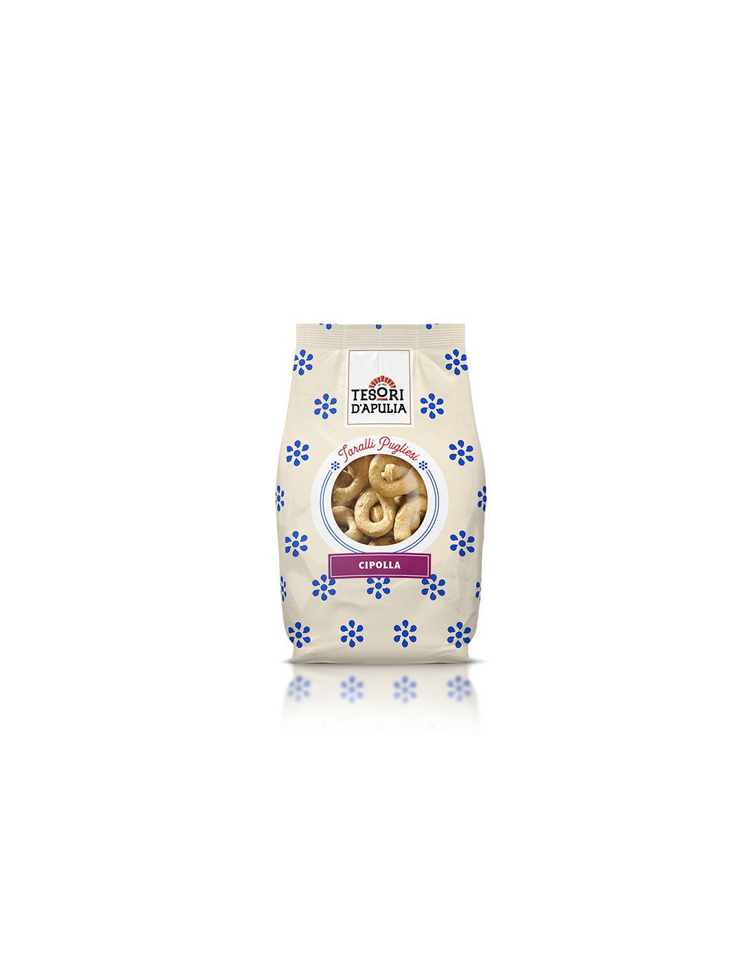 Tesori DÀpulia Taralli Cipolla 400gr. Tesori DÀpulia Taralli Cipolla 400gr.