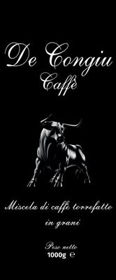 "Caffè De Congiu " TORO NERO" Miscela di caffè torrefato 1Kg