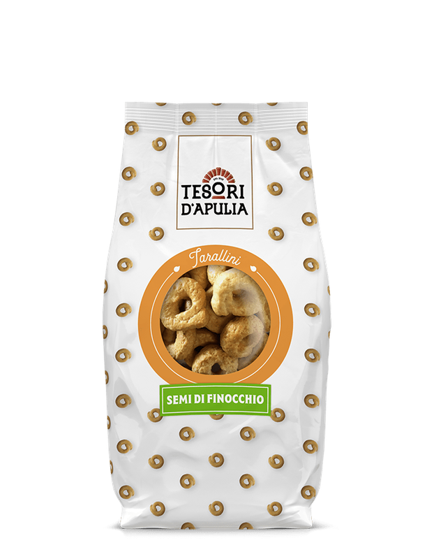 Tesori Taralli Fenchel 400gr.