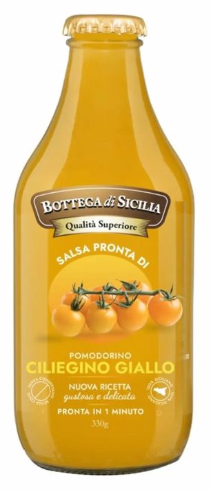 Bottega di Sicilia Passata Ciliegino Giallo 520gr.