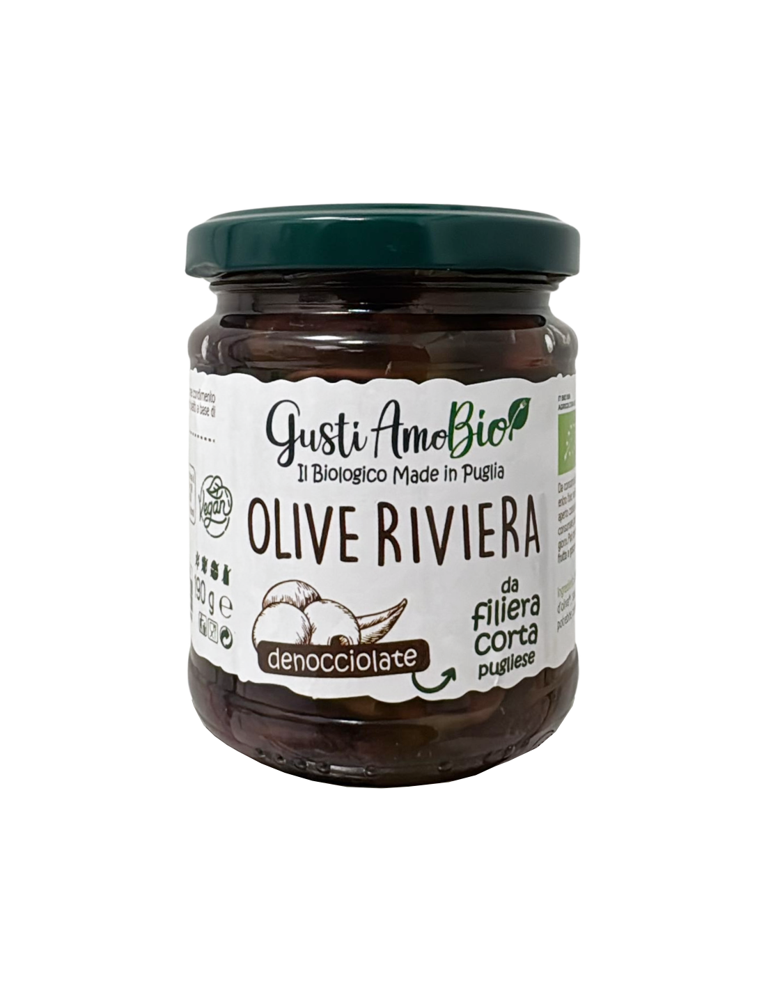 Gusto Olive Riviera ohne Stein 190gr.