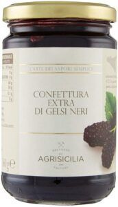 Agrisicilia Confetüre schwarze Maulbeere 360gr.