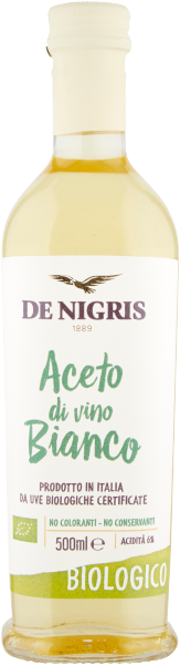 De Nigris Aceto di Vino Bianco BIO 500ml De Nigris Aceto di Vino Bianco BIO 500ml