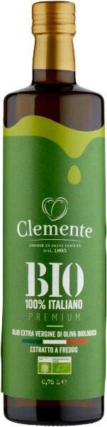 Clemente Olivenöl BIO Extra Vergine100%Italien 0,75 Liter