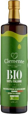 Clemente Olivenöl BIO Extra Vergine100%Italien 0,75 Liter