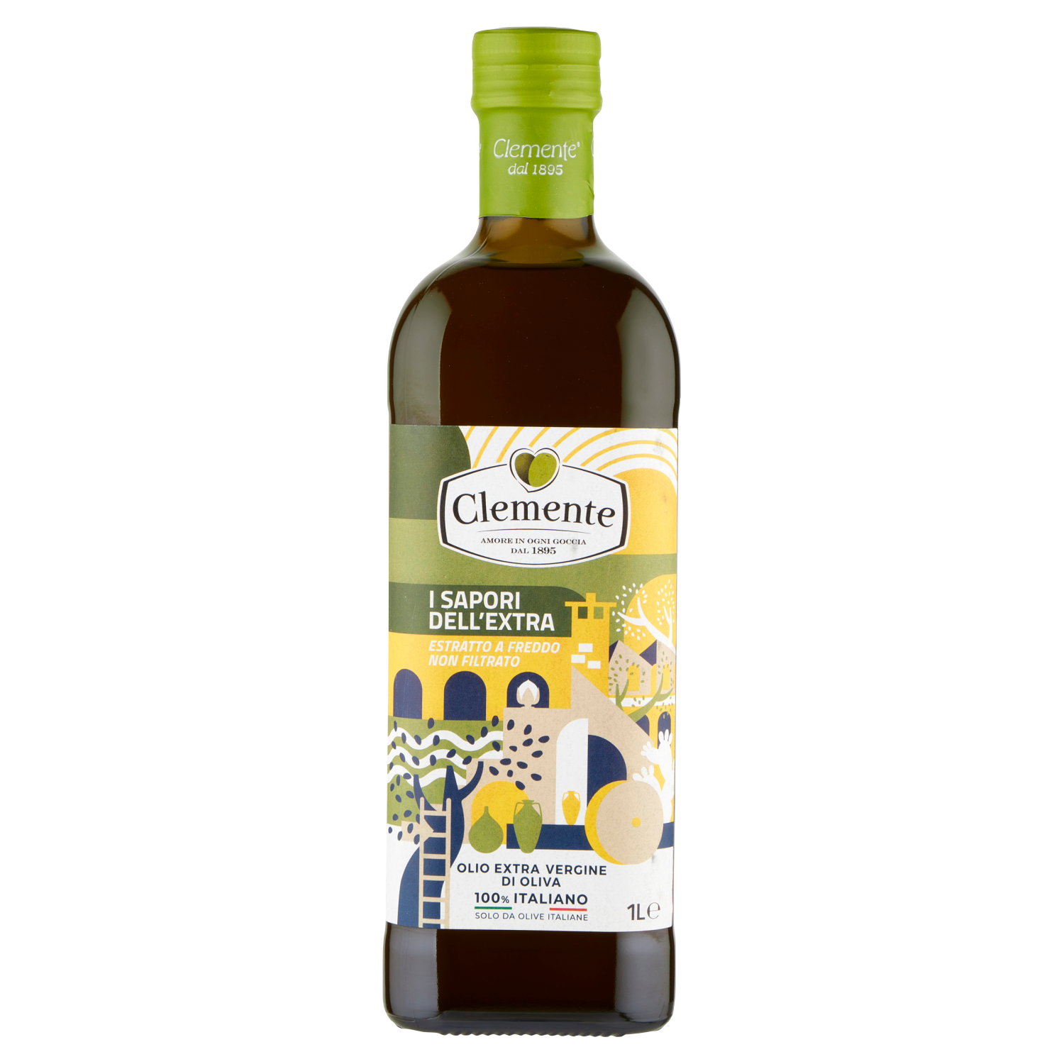 Clemente Olivenöl I Sapori DellÈxtra Non Filtrata Extra Vergine 1 Liter Clemente Olivenöl I Sapori DellÈxtra Non Filtrata Extra Vergine 1 Liter