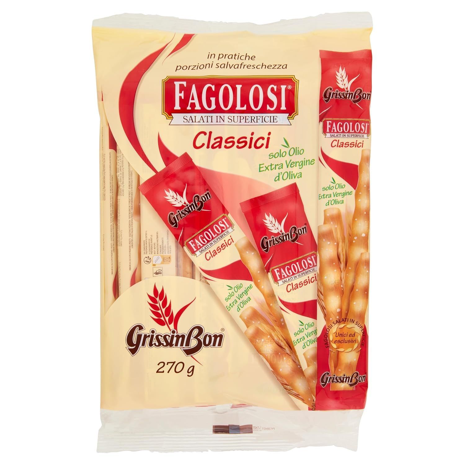 Fagolosi Grissini Fagolosi Grissini "Classica" 270gr.