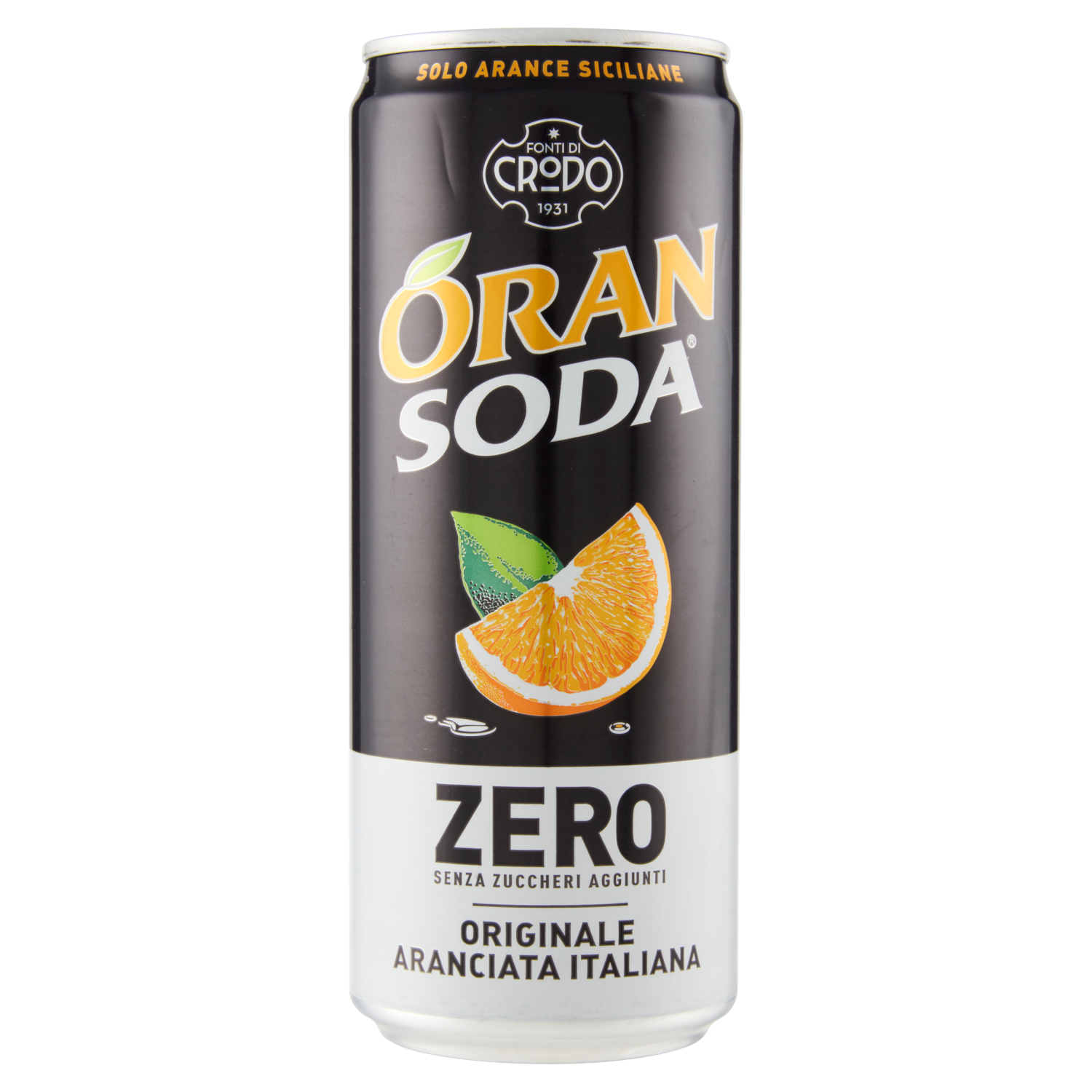 Crodo Orange Soda Zero 0,33cl Crodo Orange Soda Zero 0,33cl