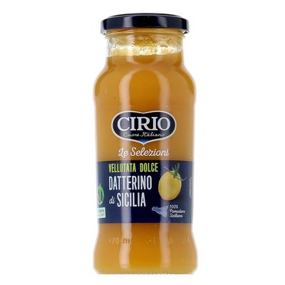 Cirio Datterino di Sicilia Vellutata Dolce 350gr. Cirio Datterino di Sicilia Vellutata Dolce 350gr.