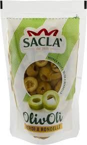 Sacla Oliven Verdi geschnitten 85gr. Sacla Oliven Verdi geschnitten 85gr.