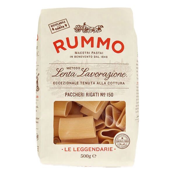 Rummo Paccheri Rigati Nr. 150 500gr. Rummo Paccheri Rigati Nr. 150 500gr.