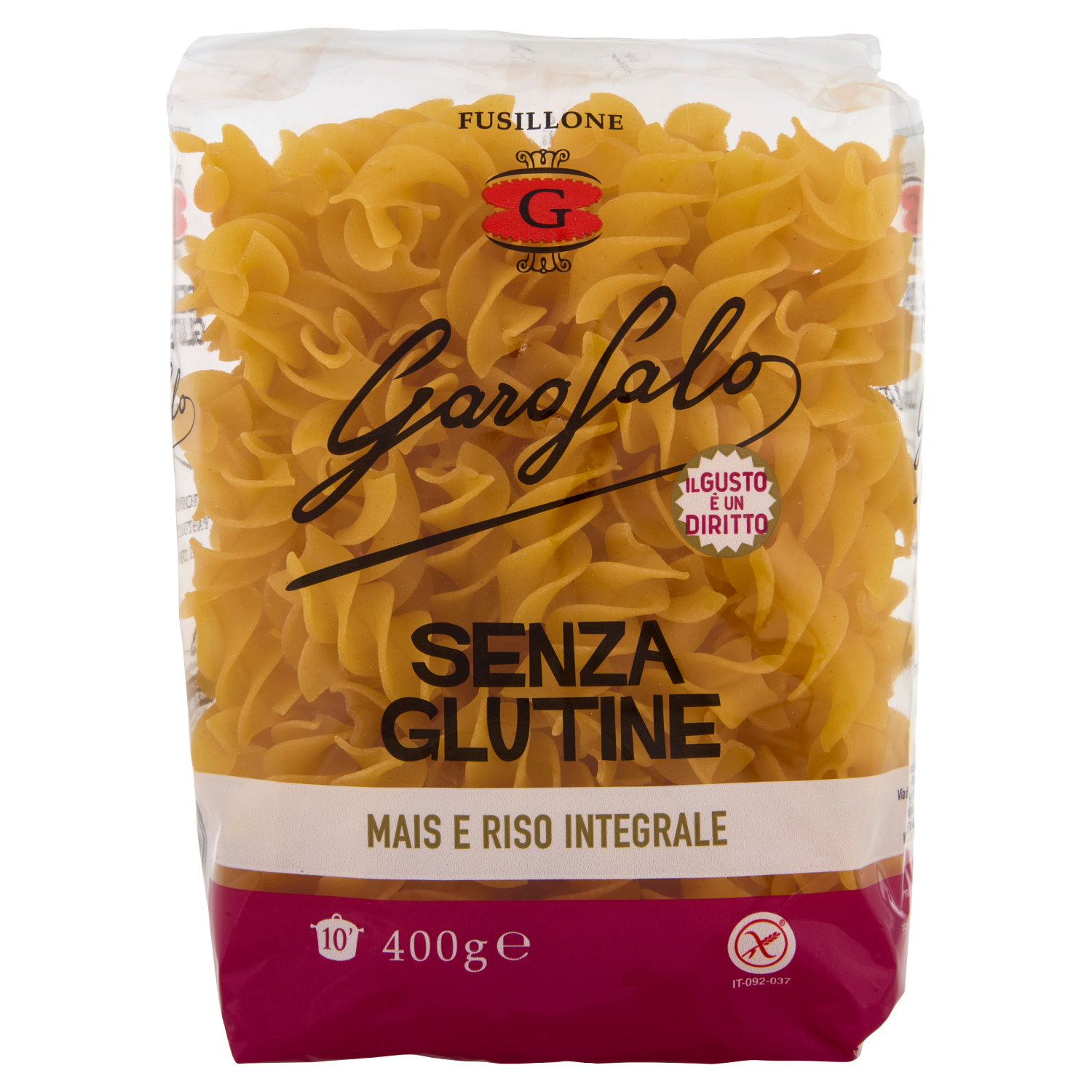 Garofalo Fusillone Gluten Frei 400gr.