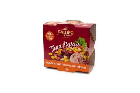 Callipo Thunfischsalat con Mais,Carotte in Olivenöl 150gr.