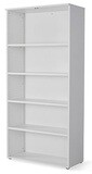 Armario alto sin puertas (208,8 x 93 x 42,5cm) blanco.