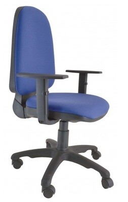 Silla Koral Alta Contacto Permanente. Respaldo y asiento tapizado.