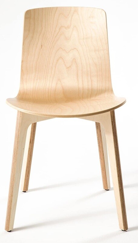 Silla Lottus Wood de Enea abedul.